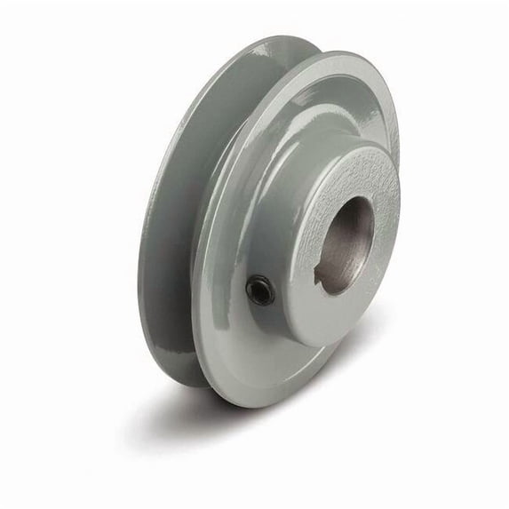 7/8 in Fixed Bore 1 Groove V-Belt Pulley 4.25 in OD BK4578