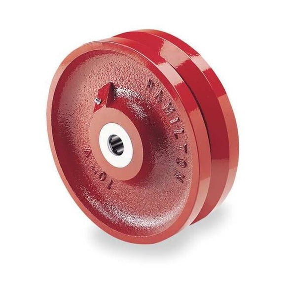 Caster Wheel,Cast Iron,4 in.,600 lb. W-4-V-3/4