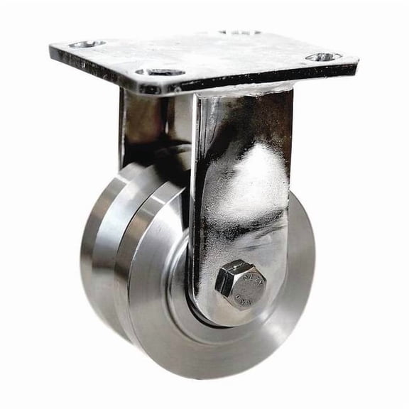Manufacturer Varies Rigid Caster,SS,4 in.,800 lb. 1UBL6