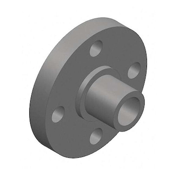 Manufacturer Varies PVC Flange, Spigot, 6 in Pipe Size 856-060