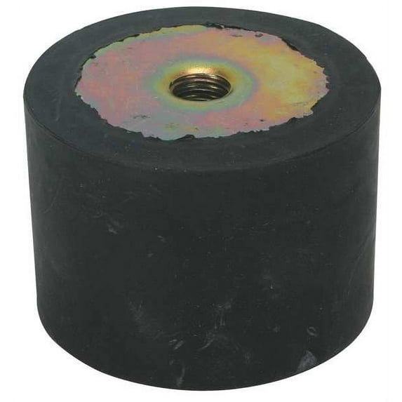 Vibration Isolator, 720 Lb Max, 1/2-13, Type: Female Threads Both Ends