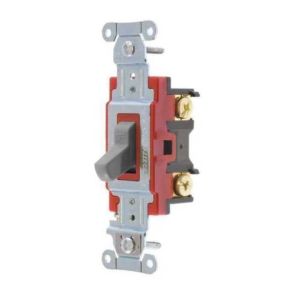 Bryant Wall Switch,Gray,1-Pole Type,1 to 2 HP 4901BGRY