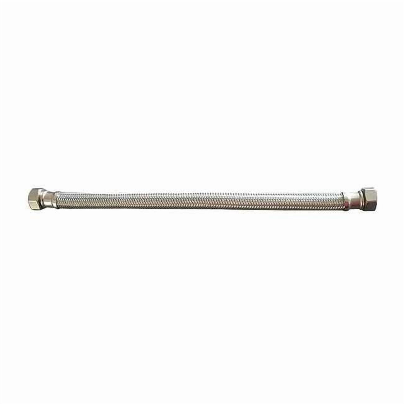 Water Heater Connector,SS,24 In,3/4 In 22N594