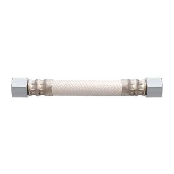 Manufacturer Varies Braided Connector,3/8 COMPx3/8 COMPx20 L 4YKA1
