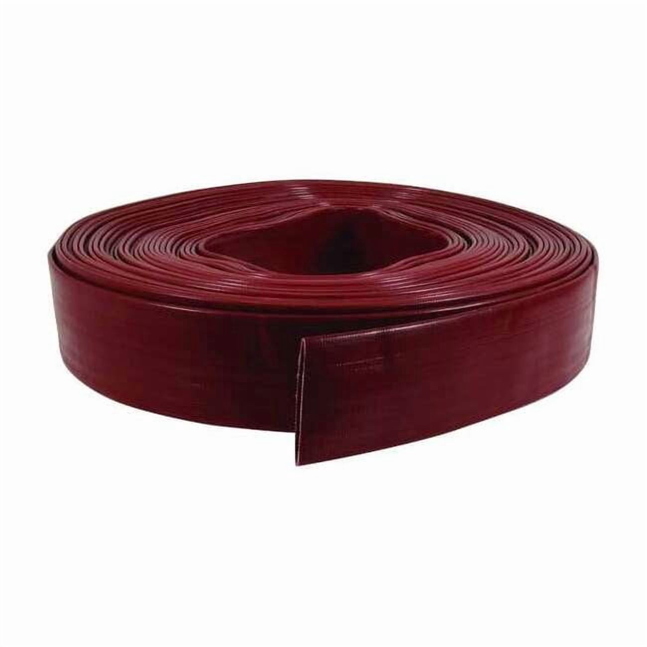 1-1/2" ID x 300 ft PVC Water Discharge Hose 150 PSI RD DPK150-300-G