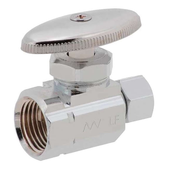 Manufacturer Varies Water Supply Stop,Brass,Multi-Turn,1/2" 29-1004LF