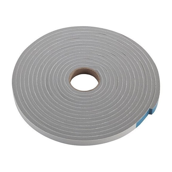 Manufacturer Varies Weather Seal, PVC Foam, Gray, 17 ft L 2RRE5