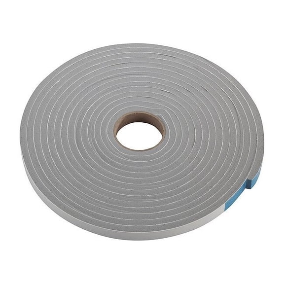 Manufacturer Varies Weather Seal, PVC Foam, Gray, 17 ft L 2RRE5