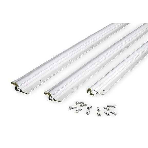 Manufacturer Varies Weatherstrip,Kerf Vinyl Clad,White 2RRT1