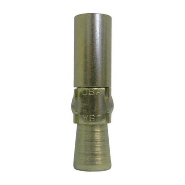 Rod Hanger Wedge Anchor, 1/2" Dia., 2-3/8" L, Steel Plain, 4 PK 38DWG