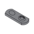 thumbnail image 1 of Tab Weld Nut, #10-32, Steel, 0.453 in Wd, 0.64 in Lg, 0.098 in Ht, 1000 PK, 1 of 1