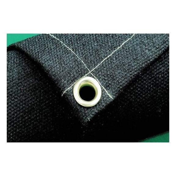 Manufacturer Varies Welding Blanket,6 ft W,8 ft L,Black 22RN88