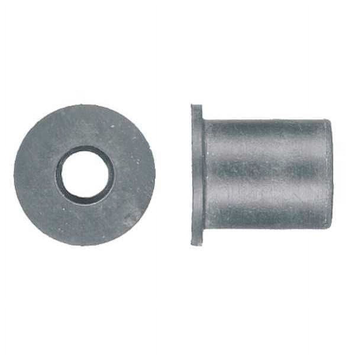 Rivet Nut, 1/4"-20, Rubber, Plain, 25 PK 1095PK