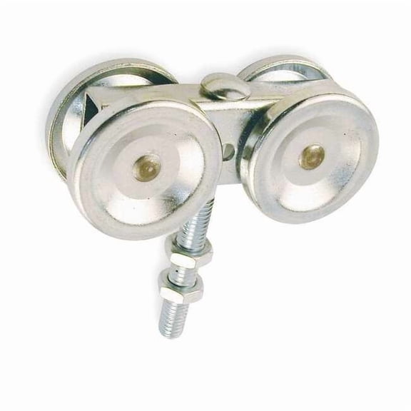2-Wheel Bracket, 600 lb. Max, 4-5/8"L x 1-17/32"W 4PE58
