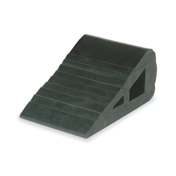 Manufacturer Varies Wheel Chock,12 In W x 3 1/4 In H,Black 1GUK6