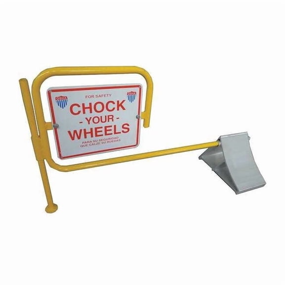 Manufacturer Varies Wheel Chock,Alum,W 7 In,H 8 In 19P544