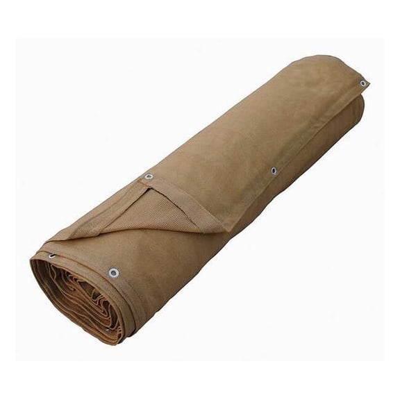 Manufacturer Varies Tarp, Not Applicable, Tan, High-Density Polyethylene 5WUE6