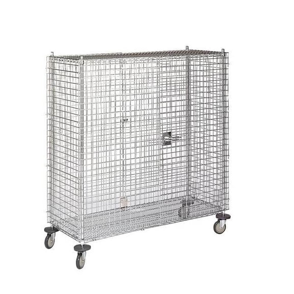 Manufacturer Varies Wire Security Cart,900 lb.,60 In. L 1ECH1