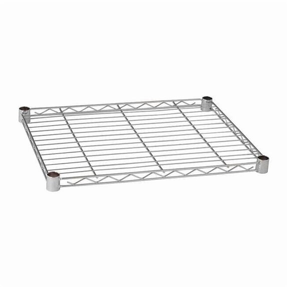 Manufacturer Varies Wire Shelf 36"x18", Chrome 5GRU7