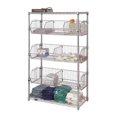 thumbnail image 1 of Manufacturer Varies Wire Shelving Unit, 24"D x 60"W x 4"H, Chrome 45VX60, 1 of 1