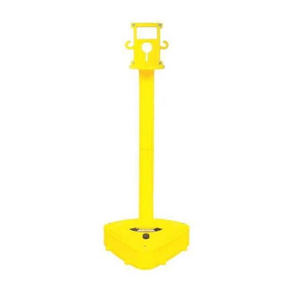 X-Treme Duty Stanchion - 46.5" Height, Yellow (2-pack) 92302-2