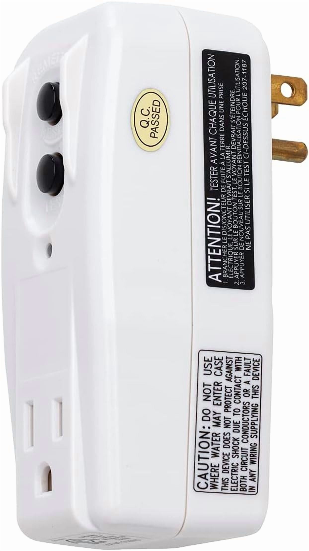 Manufacturing 30439005-14 Auto-Reset 15 AMP Grounded 3-Prong GFCI ...