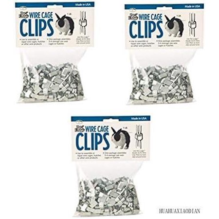 Manufacturing ACC1 Wire Cage Clips, 1-Pound Bag (3-(Pack))