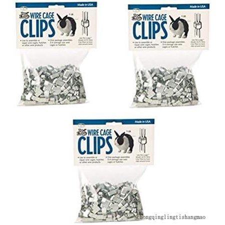 Manufacturing ACC1 Wire Cage Clips, 1-Pound Bag (3-(Pack))