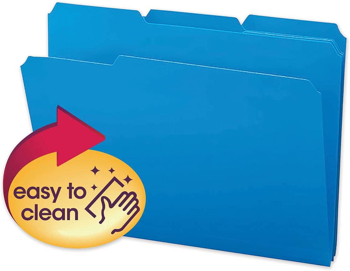 Manufacturing Company Inn Dura File Folders, 9" High Front, Letter Size