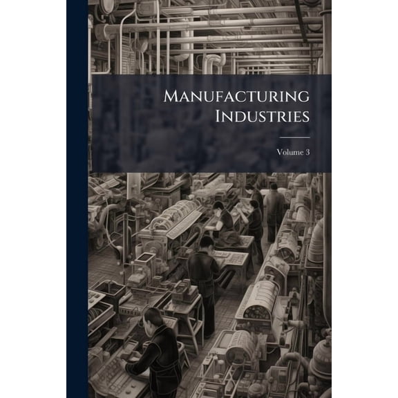 Manufacturing Industries; Volume 3 (Paperback)