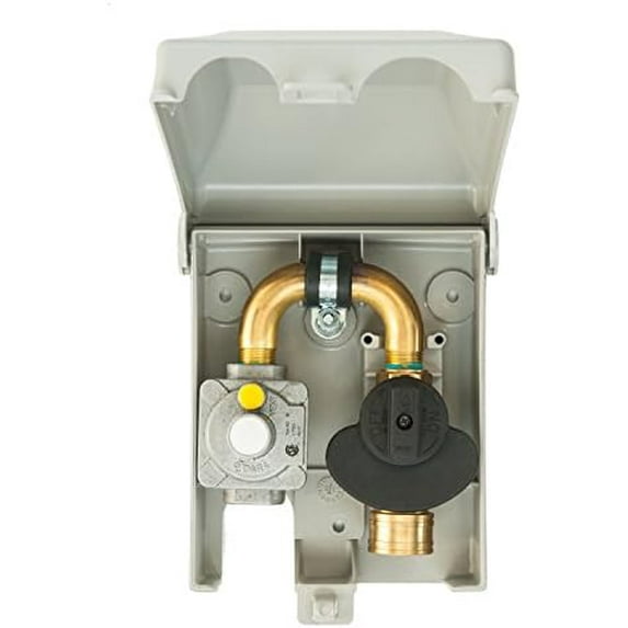 Manufacturing Ltd 2# PVC Gas Plug, Grey, 2 PSI, 1/2'' NPT Inlet, 3/8 ...