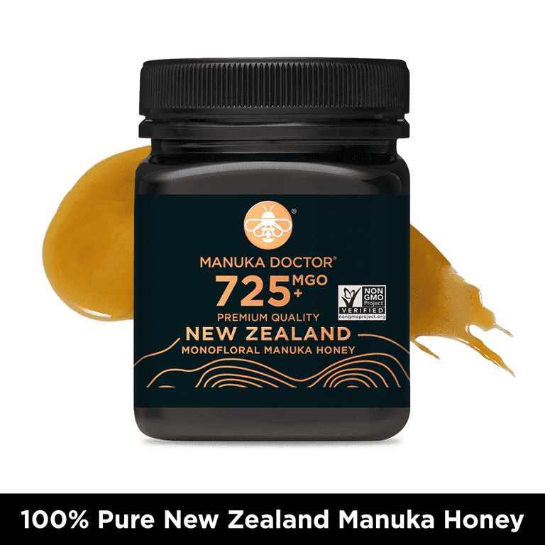Manuka Doctor Raw Manuka Honey, MGO 725+, 8.75 oz, 100% Pure New