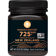Manuka Doctor Raw Manuka Honey, MGO 725+, 8.75 oz (250 Grams), Certified 100% Pure New Zealand Honey