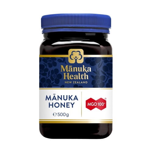 Manuka Health MGO 100+ Manuka Honey 500g, British Import (Pack of 2)