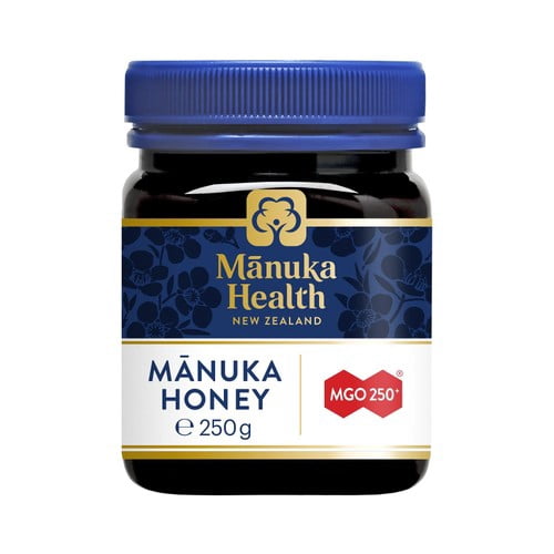 Manuka Health MGO 250+ Manuka Honey 250g, British Import (Pack of 2)