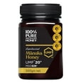 thumbnail image 1 of Manuka Honey New Zealand 100% Pure UMF 20+ MGO 826+ Raw & Unfiltered Certified Award Winning Silky Smooth Taste & Texture 17.6 Oz, 1 of 5