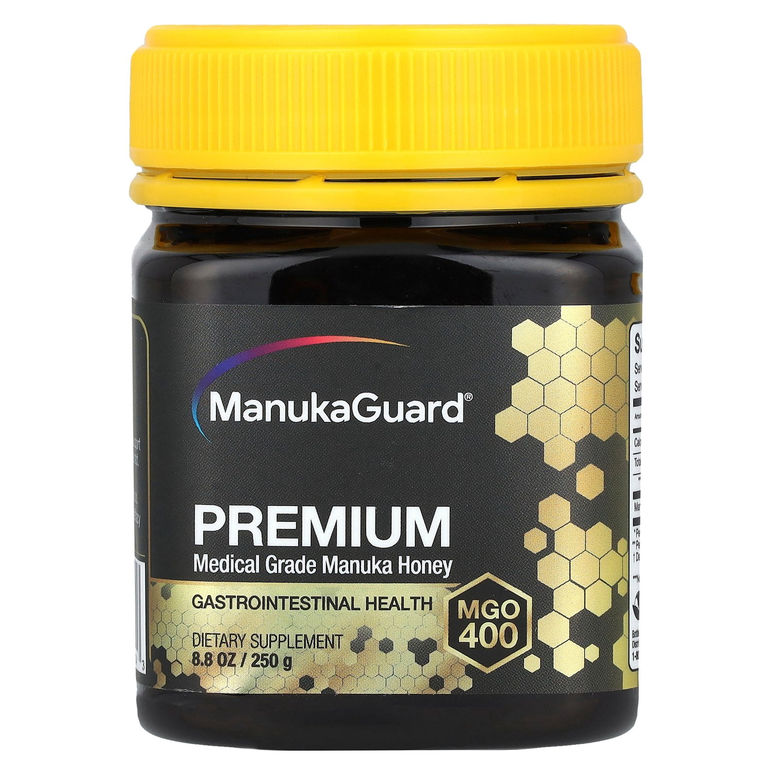 Manukaguard All in One Premium Medical Grade Manuka Honey - For Digestive & Immune System Support, 8.8 oz