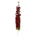 thumbnail image 1 of Manunclaims 1 Branch Fake Flower No Watering Lightweight Faux Long Stem Delphinium Simulation Flower Home Decor for Office, 1 of 8