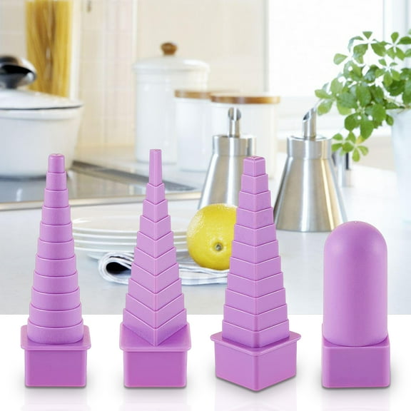 Manunclaims 1 Set Paper Quilling Towers Exquisite Shape Frosted Surface Plastic Wire Winding Tower DIY Paper Quilling Drawing Tool Home Supplies