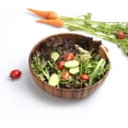 thumbnail image 1 of Manunclaims 1Pcs Salad Bowl Large Wooden Salad Serving Bowl Solid Acacia Wood for Fruits, Vegetables and Salad - Household Round Wooden Bowl Kitchen Tool, 1 of 7