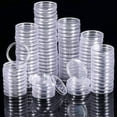thumbnail image 1 of Manunclaims 20 Sets Clear Plastic Coin Capsules, Coin Holder Capsule Protector Collection Clear Coin Storage Box for Awards Ceremony (19/24/29/34/39/46MM), 1 of 8
