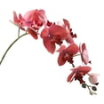 thumbnail image 1 of Manunclaims 9 Heads Fake Phalaenopsis Multi-fork Handcraft Artificial Butterfly Orchid for Home, 1 of 8