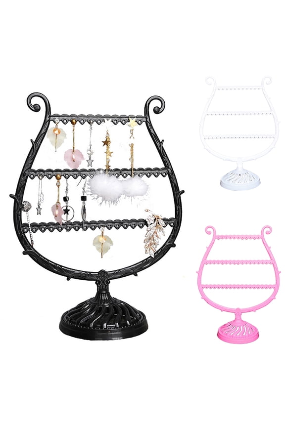 Earrings Organizer Jewelry Display Stand, Jewelry Storage Rack Compact Antler Tree Shape High Quality PP Creative Earrings Organizer for Bedroom as Women Girls Gift