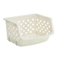 thumbnail image 1 of Manunclaims Storage Basket Stackable Plastic Storage Baskets, Durable, 1 of 8