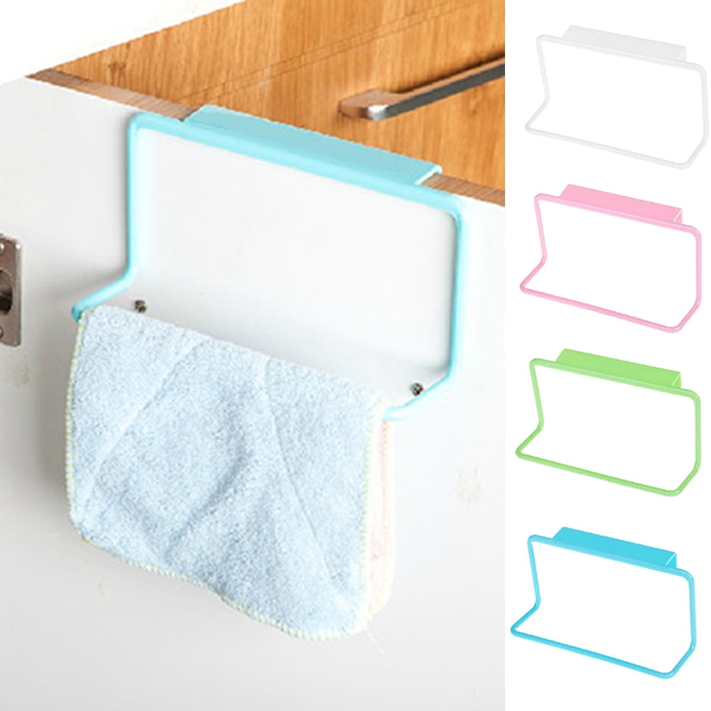 Manunclaims Towel Holder Over Towel Bar Rack, Over Door Tea