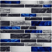 Manunclaims Wall Panels Peel and Stick Self-Adhesive Waterproof Foam Wallpaper 6x6 inch, 10 Pack