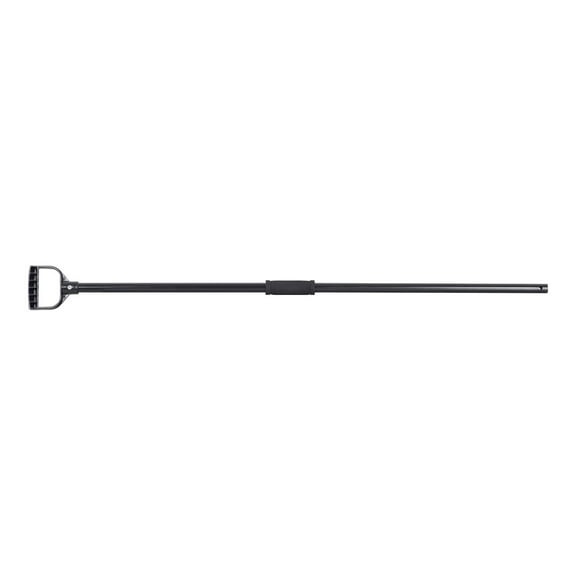 Manure Fork Steel Handle, Black