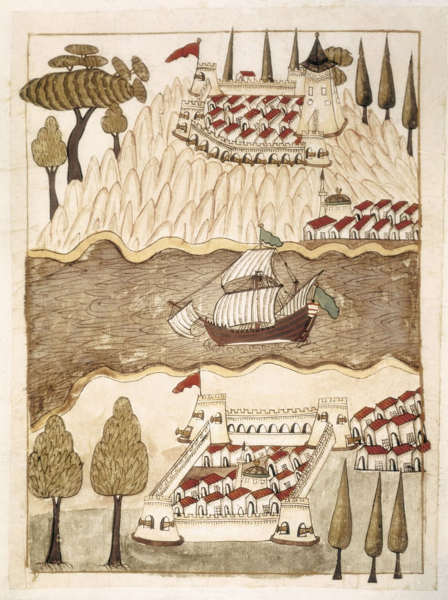 Manuscript Cicogna (1671) Canvas Art - (24 x 36)