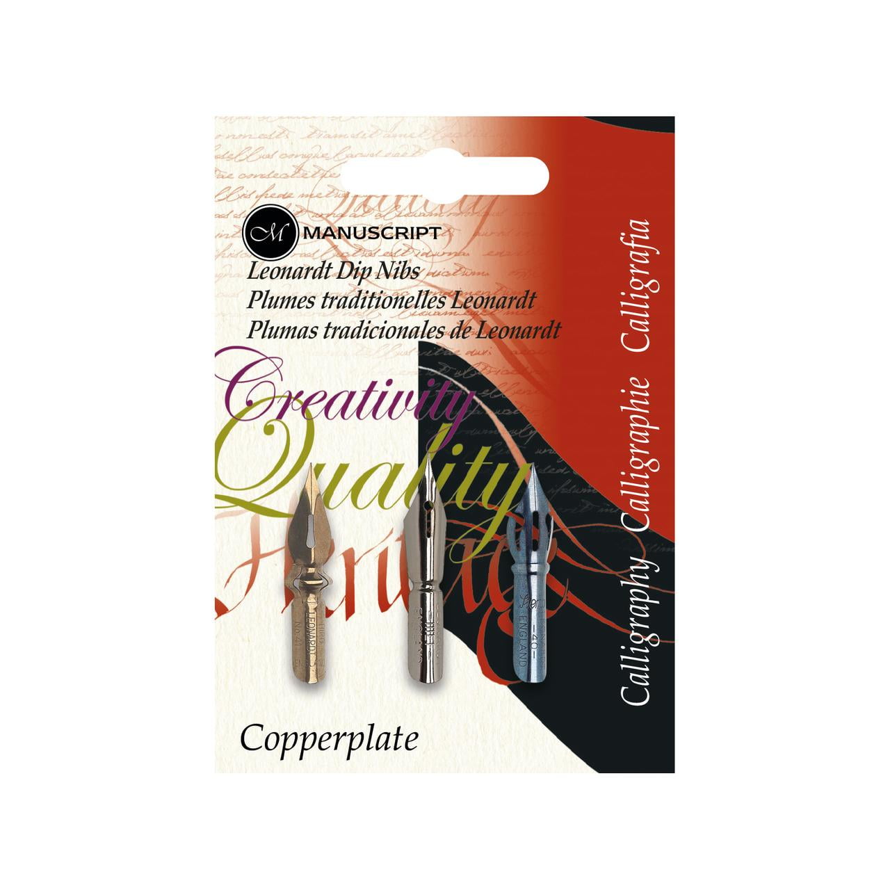 Manuscript Copperplate Dip Pen Nib Set