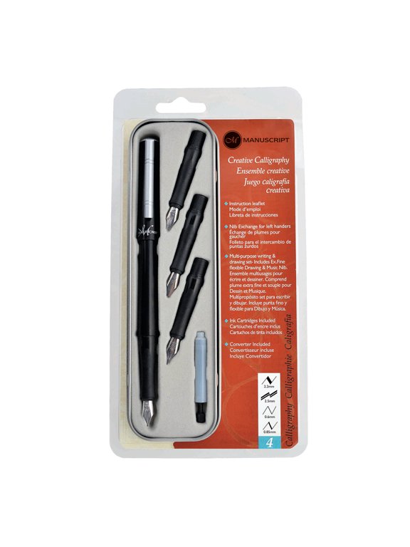 Creative Calligraphy 4-Nib Set